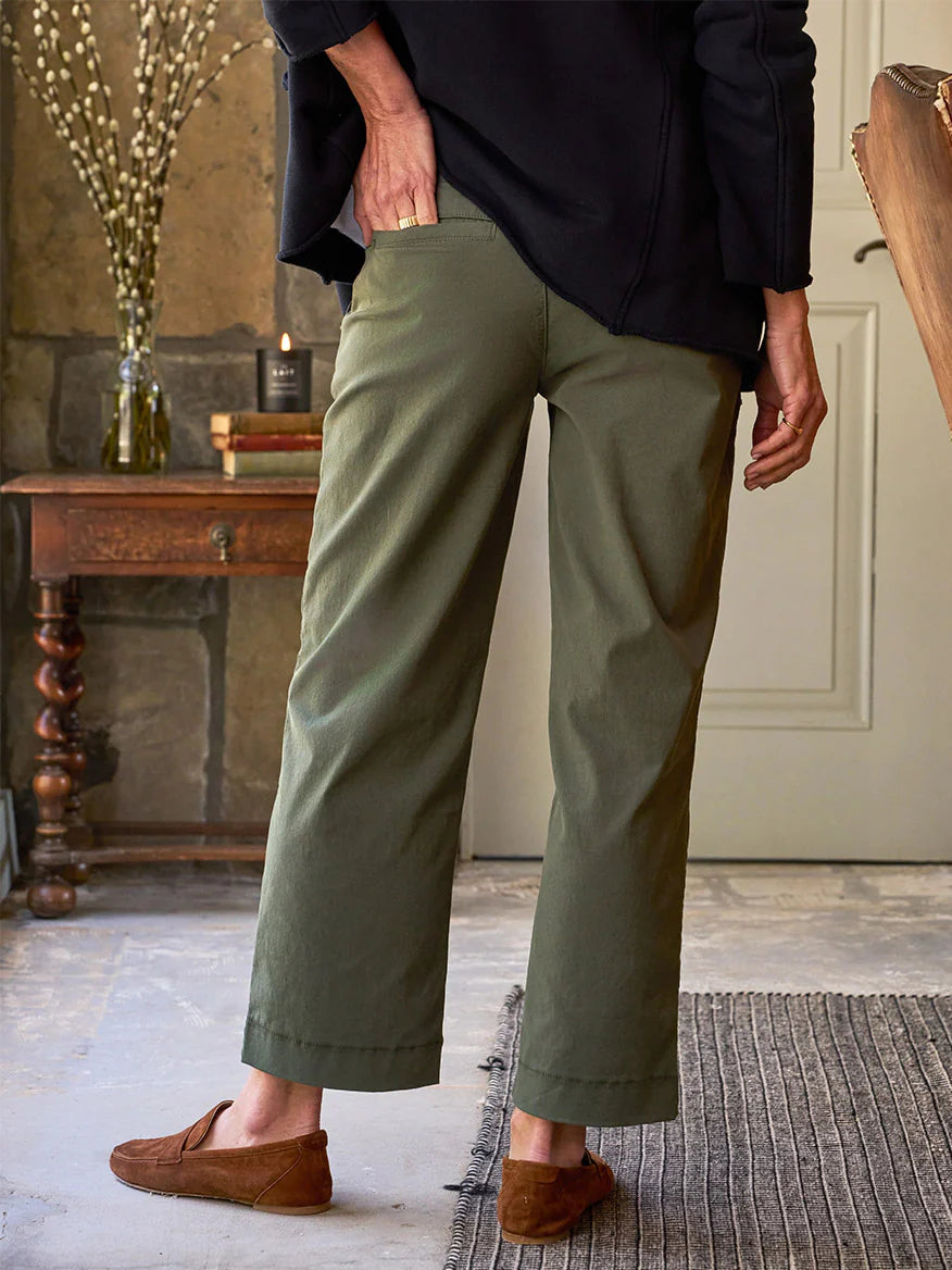 Frank and Eileen Westport Italian Wide Leg Chino