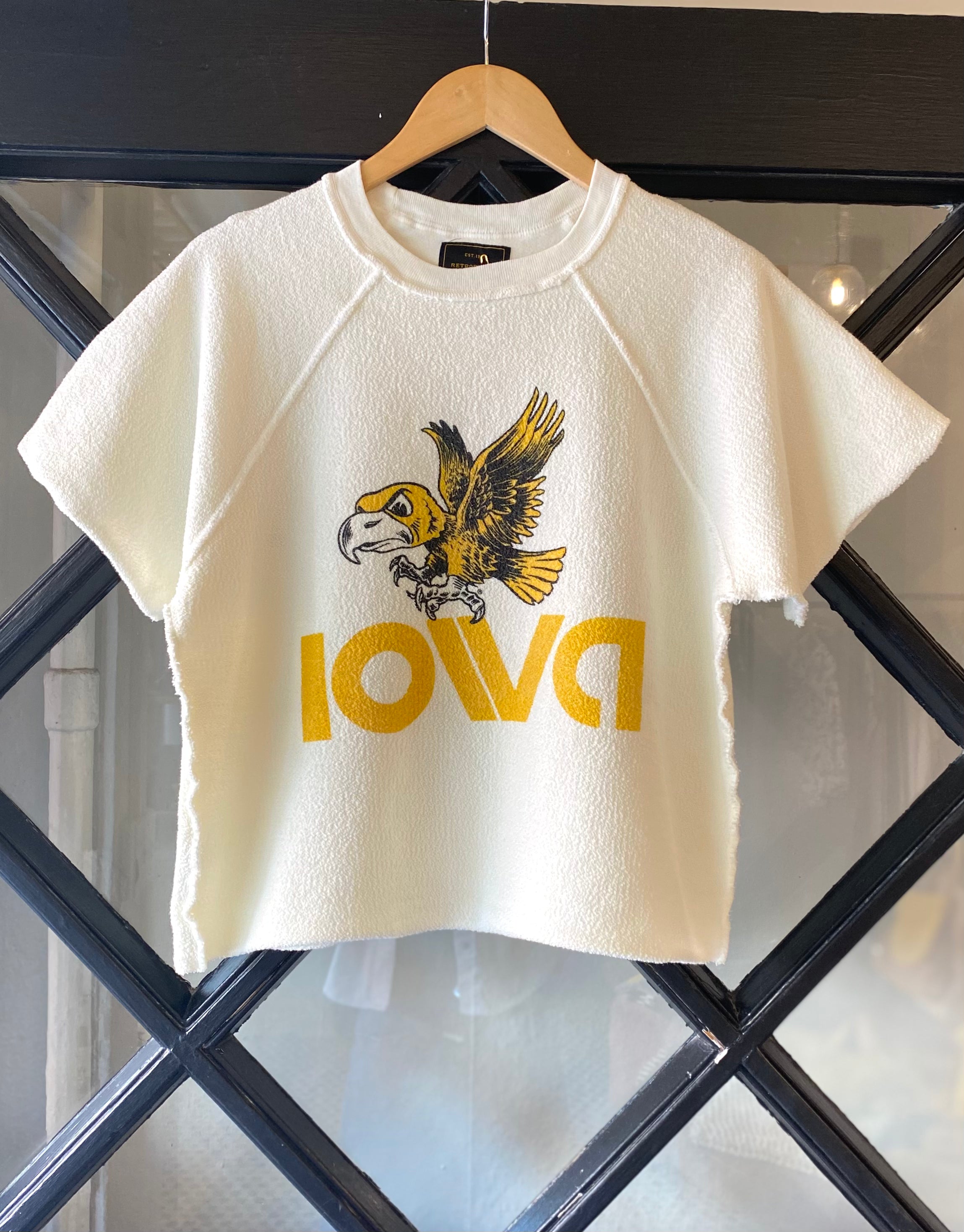 Retro Brand Inside Out Original Herky Sliced Short Sleeve Sweatshirt