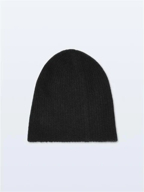 White + Warren Luxe Ribbed Cashmere Beanie