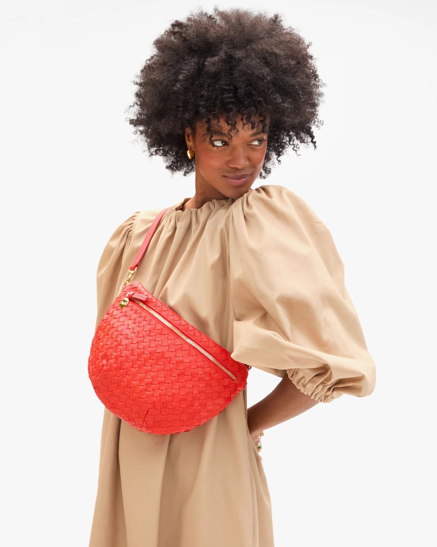 Clare V. Grande Fanny Medium Woven