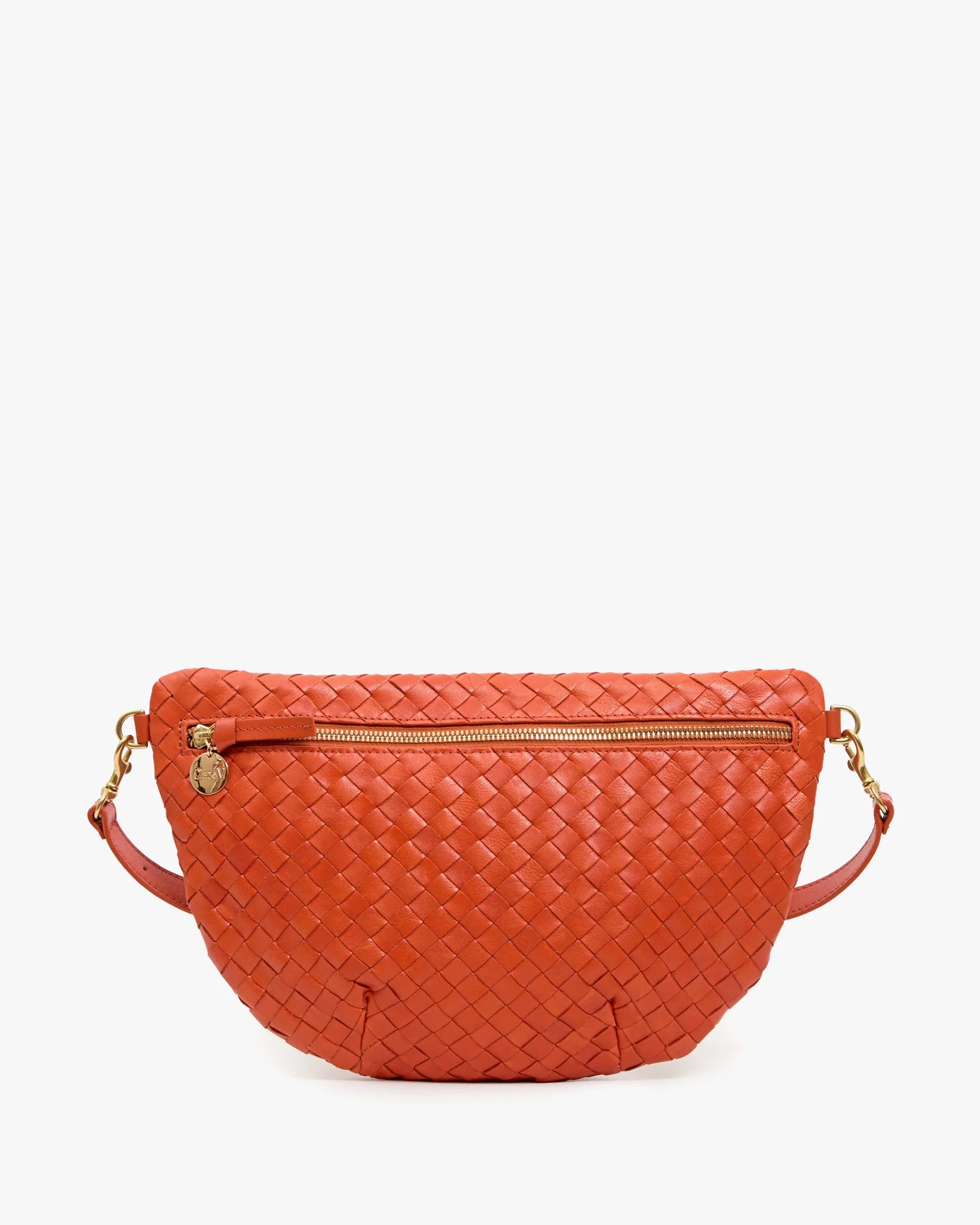 Clare V. Grande Fanny Medium Woven Saltillo CVH1000643