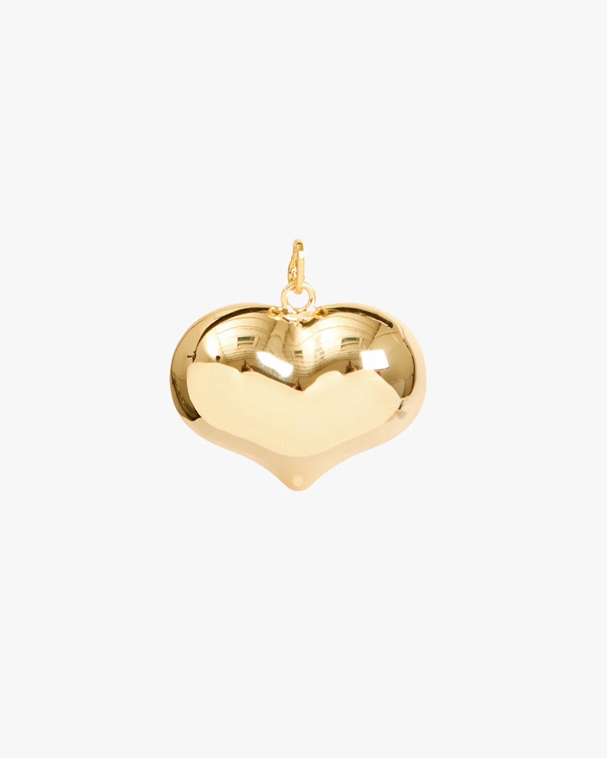 Clare V. Grande Mylar Heart Charm CVJ 1000658