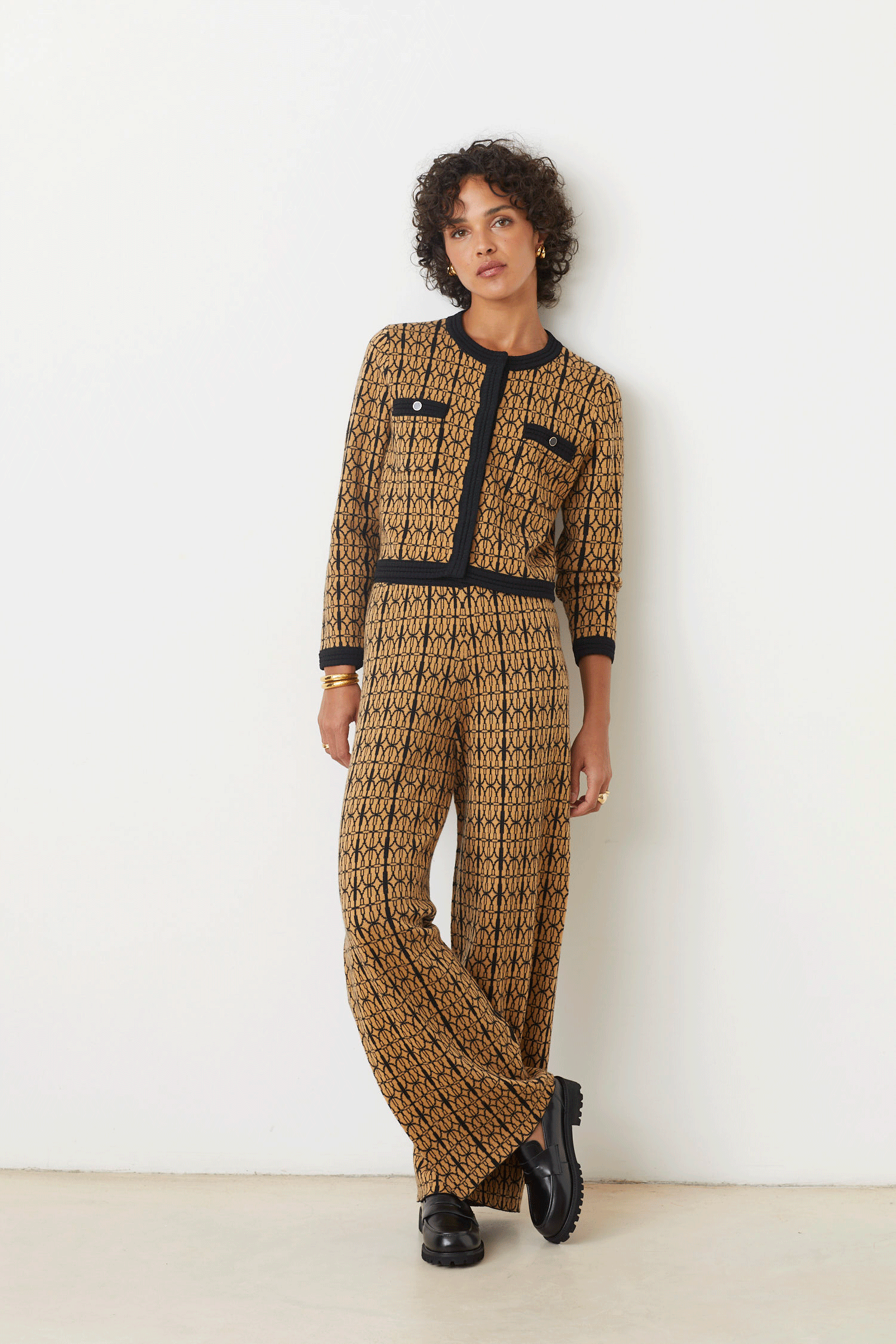 SUNCOO Jaden Knit Pant