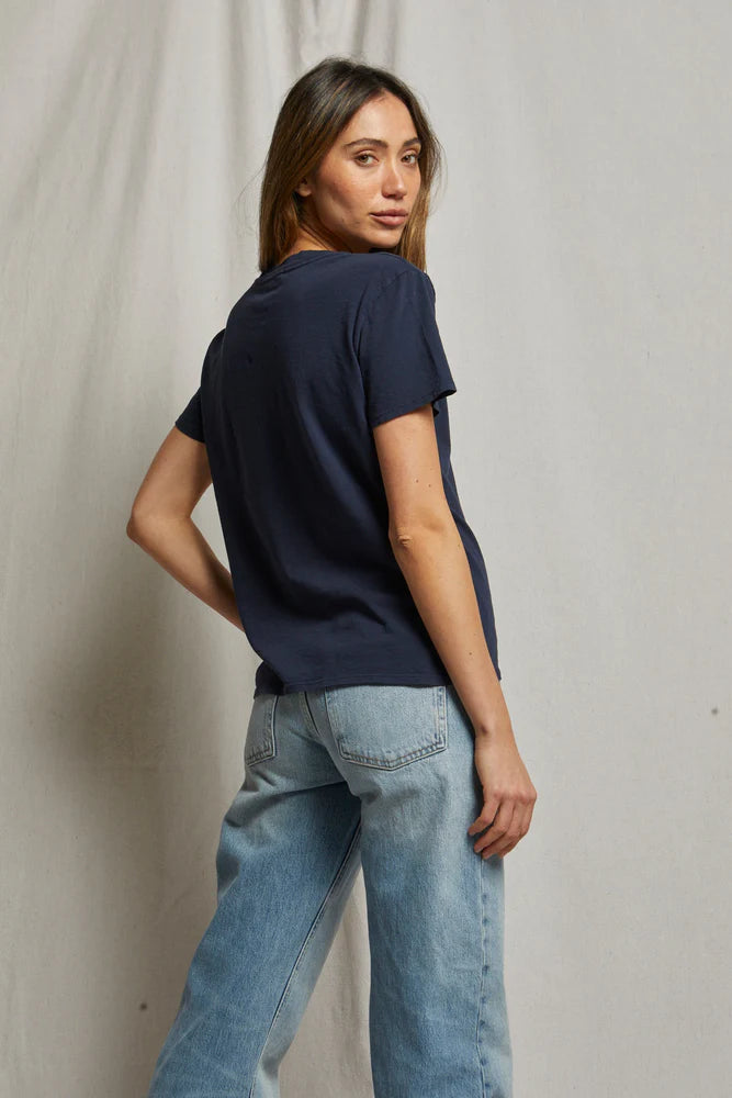 Perfect White Tee Harley Crewneck Tee Shirt