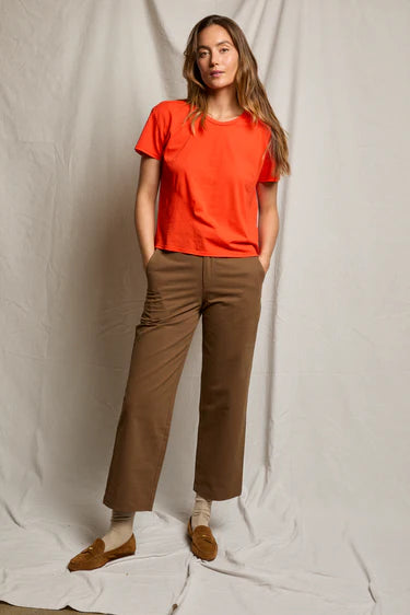 Perfect White Tee Pia Straight Leg Pant