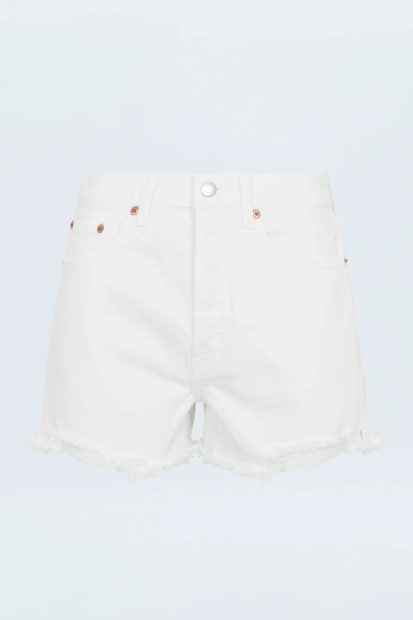 Pistola Nova High Rise Cut Off Short White
