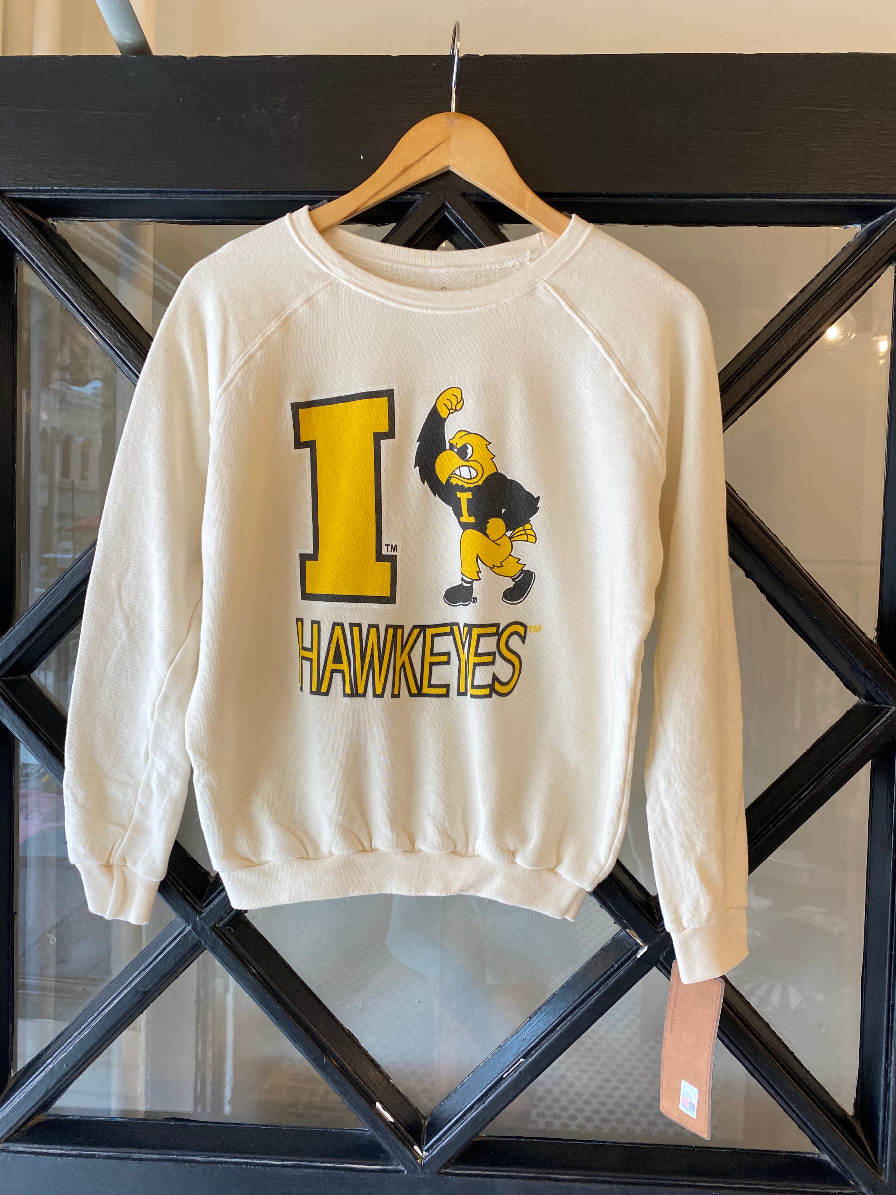 Retro Brand Herky Fist Favorite French Terry Crewneck Sweatshirt