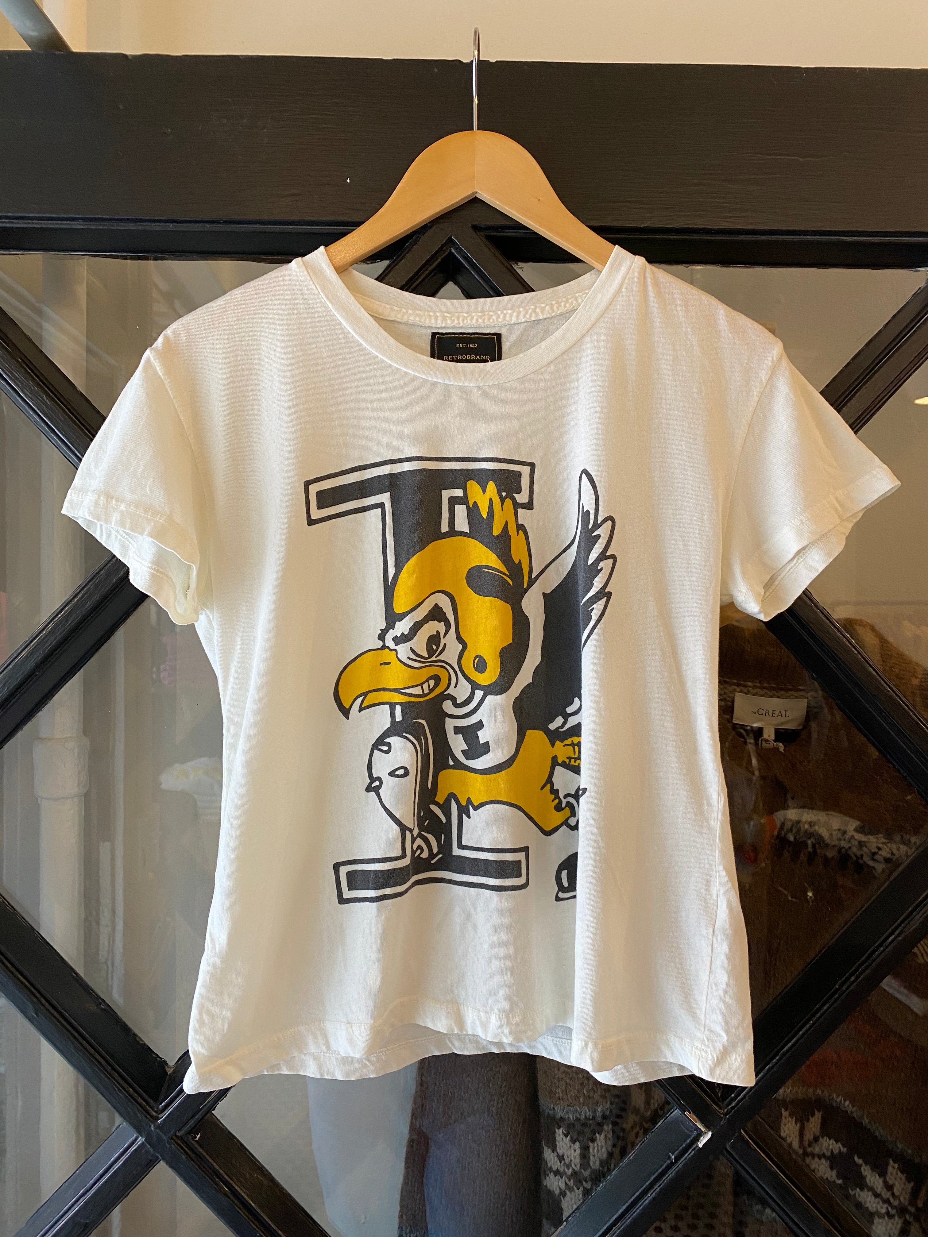 Retro Brand Herky Helmet Womens Cut Tee