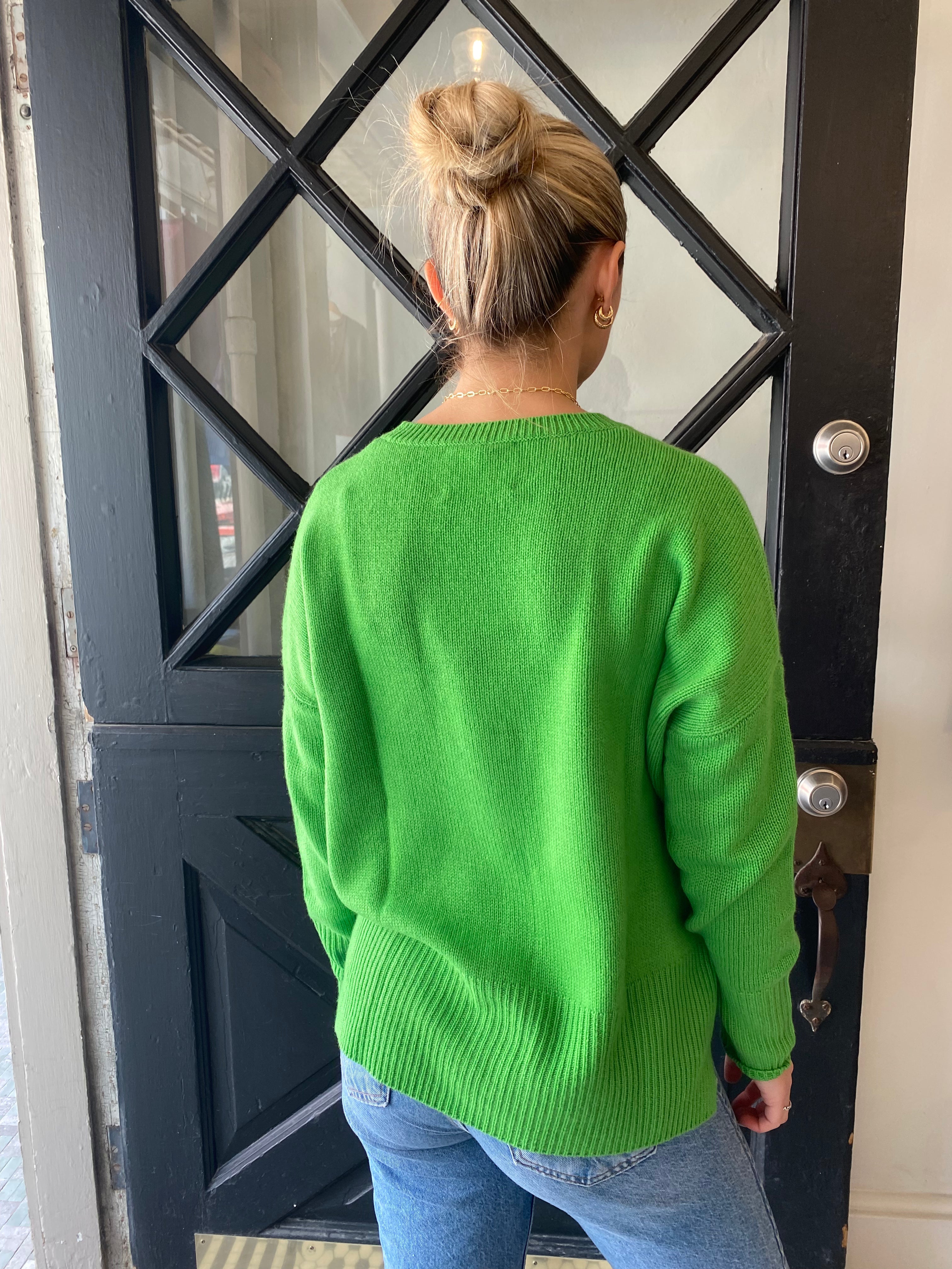 Lisa Yang Mila Evergreen Cashmere Sweater