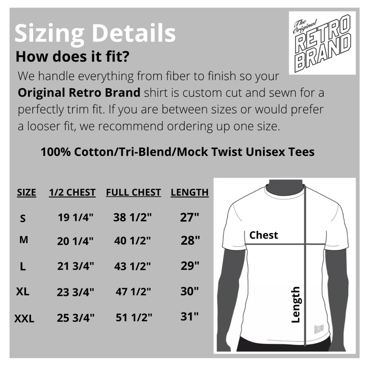 Retro Brand Collegiate Full Length Iowa Tee