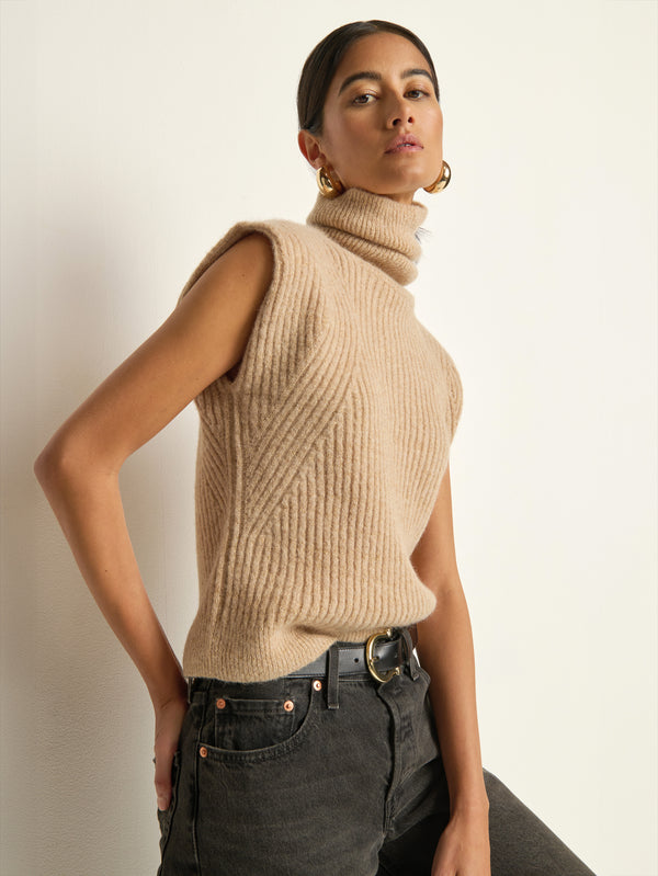Nation Isha Turtleneck Tank