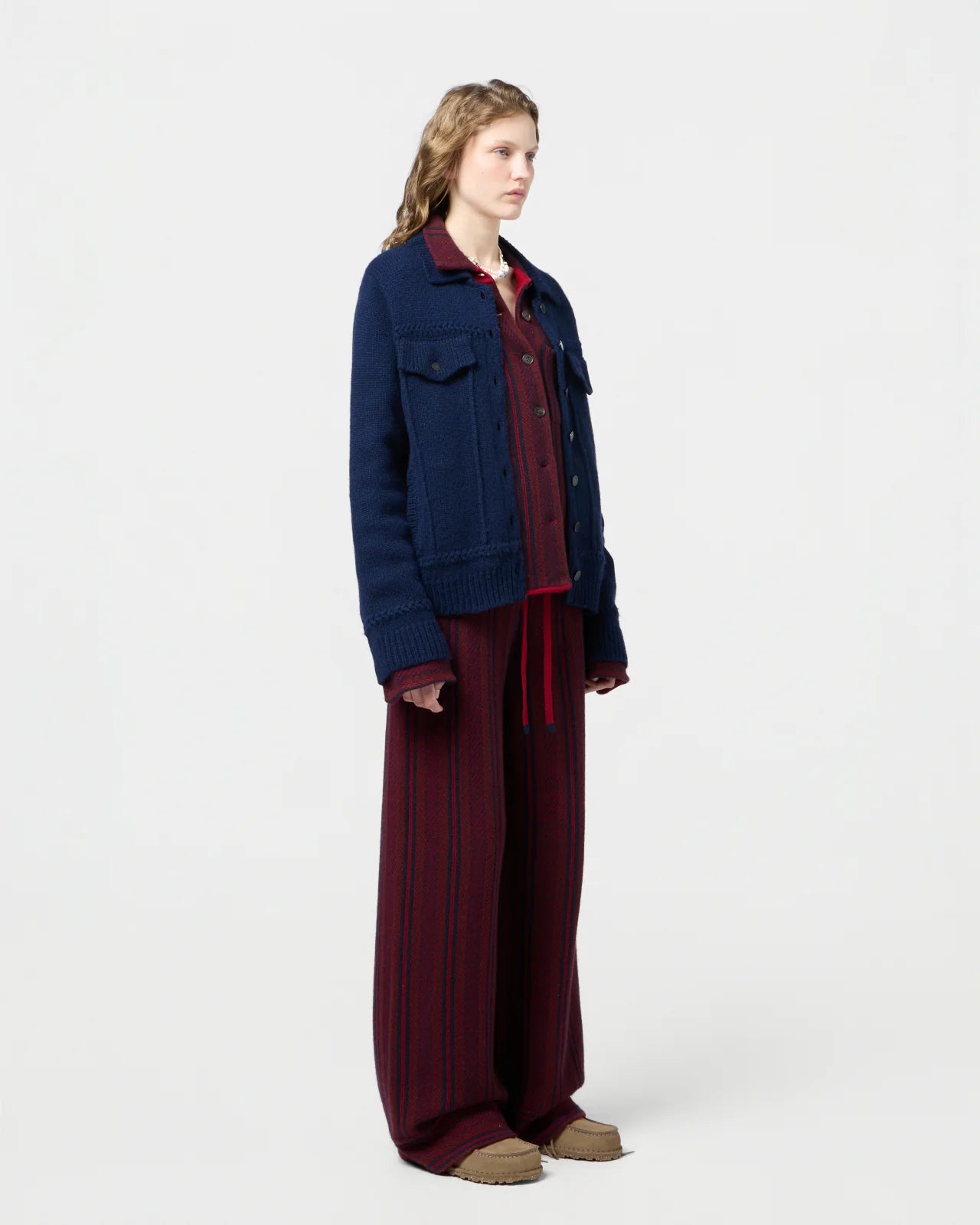 Guest in Residence Cashmere Jean Jacket W34025JH