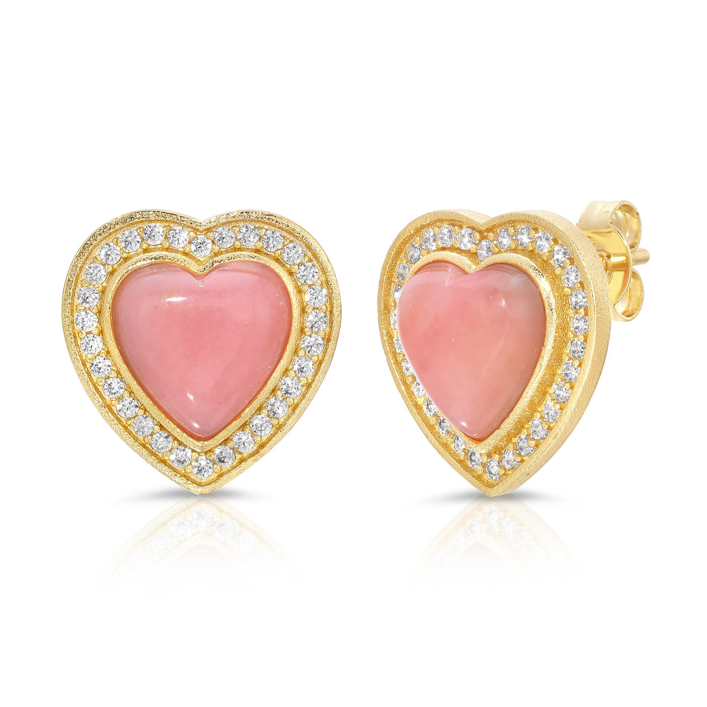 Joy Dravecky Joyful Heart Stud Earrings