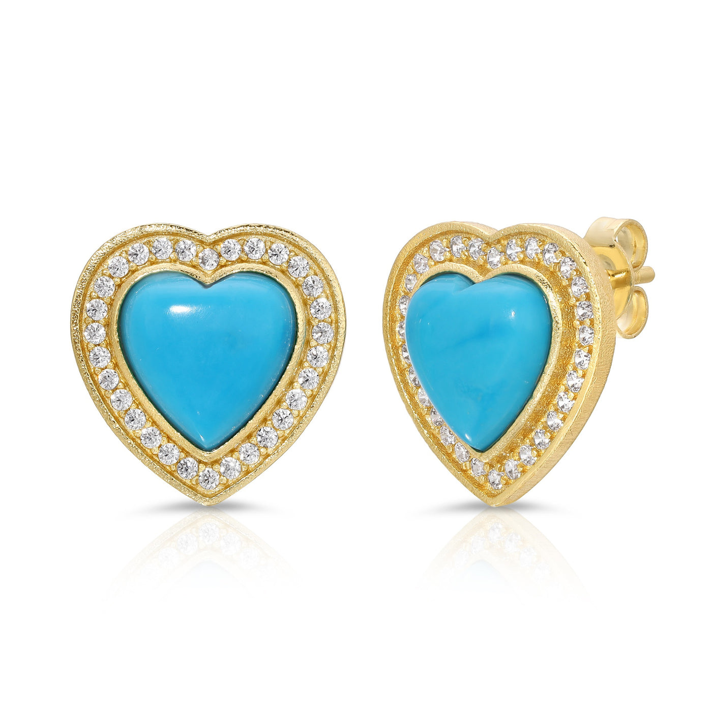 Joy Dravecky Joyful Heart Stud Earrings