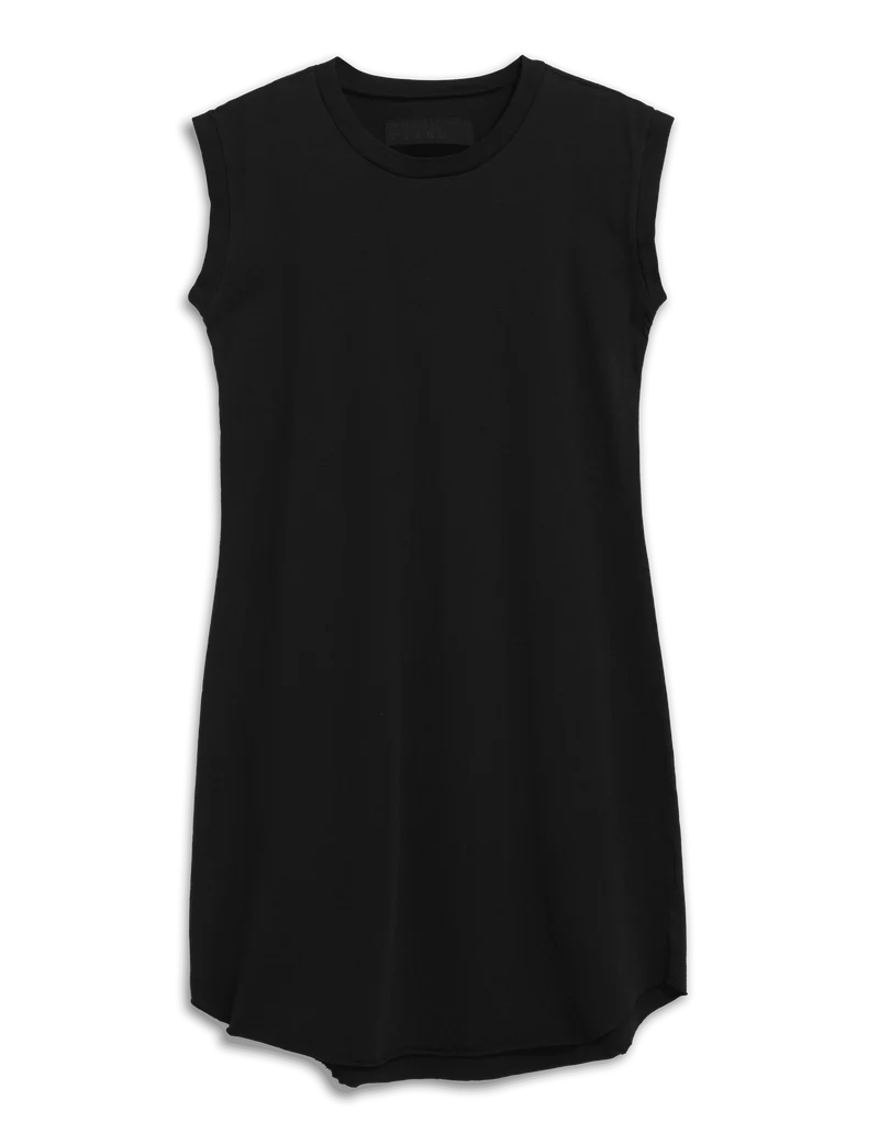Mini Cory Muscle Tee Dress Black