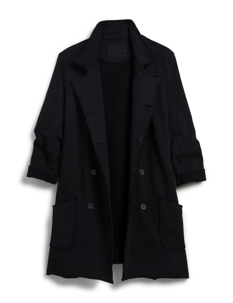 Frank & Eileen Belfast Sweatshirt Trench Coat Triple Fleece