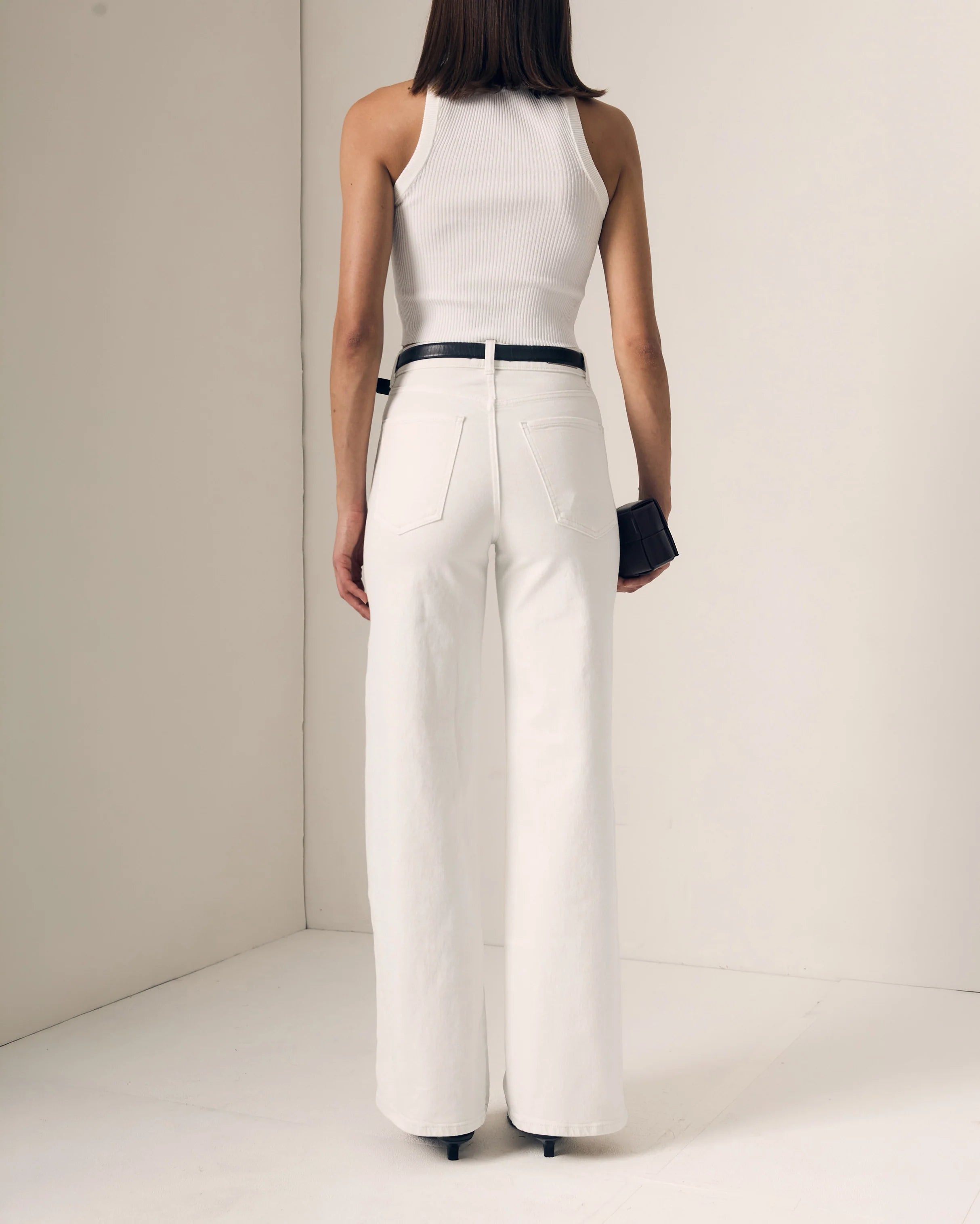 Le Jean Juliette Wide Leg Jeans