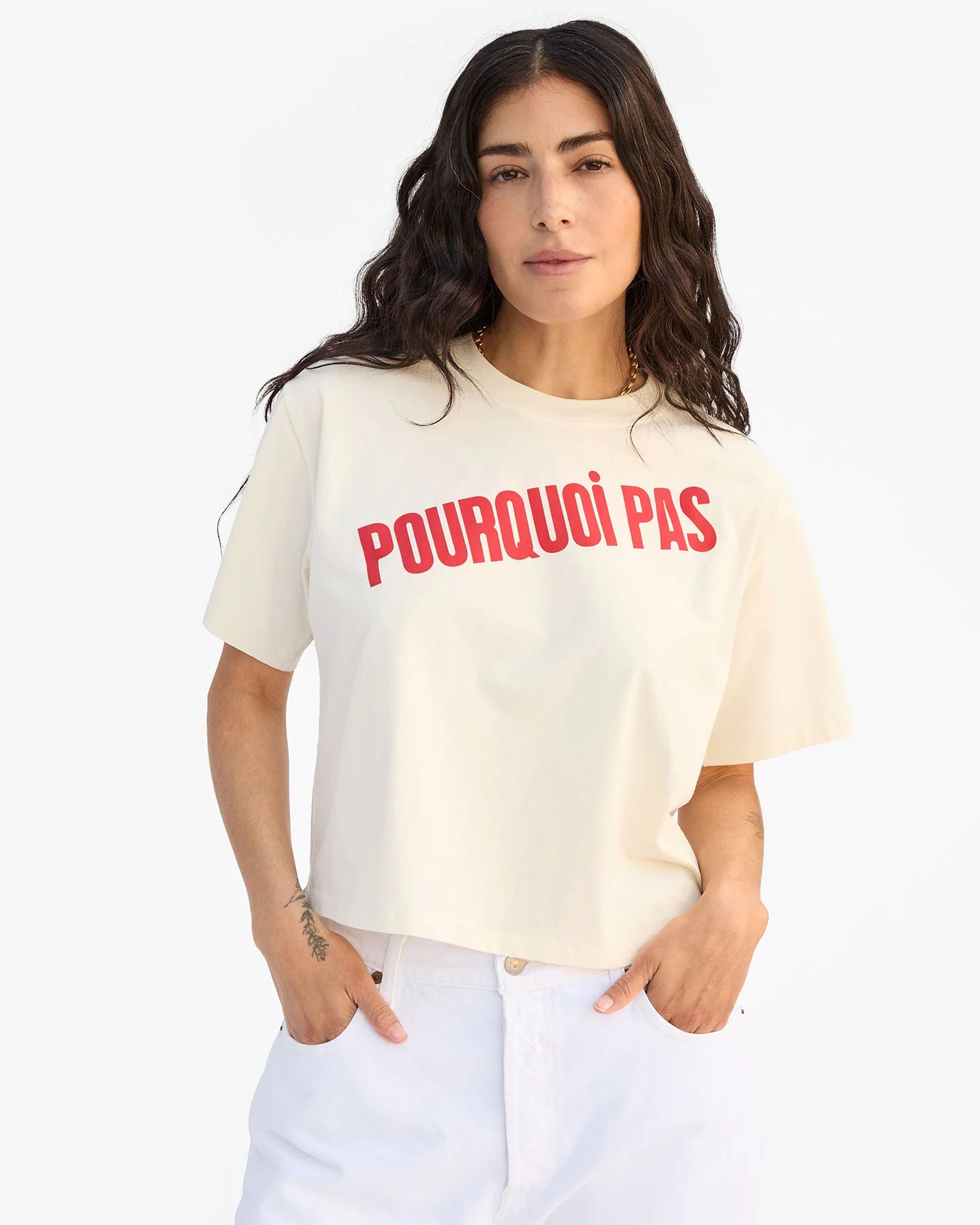Clare V. Le Carre Tee CVA 1000669