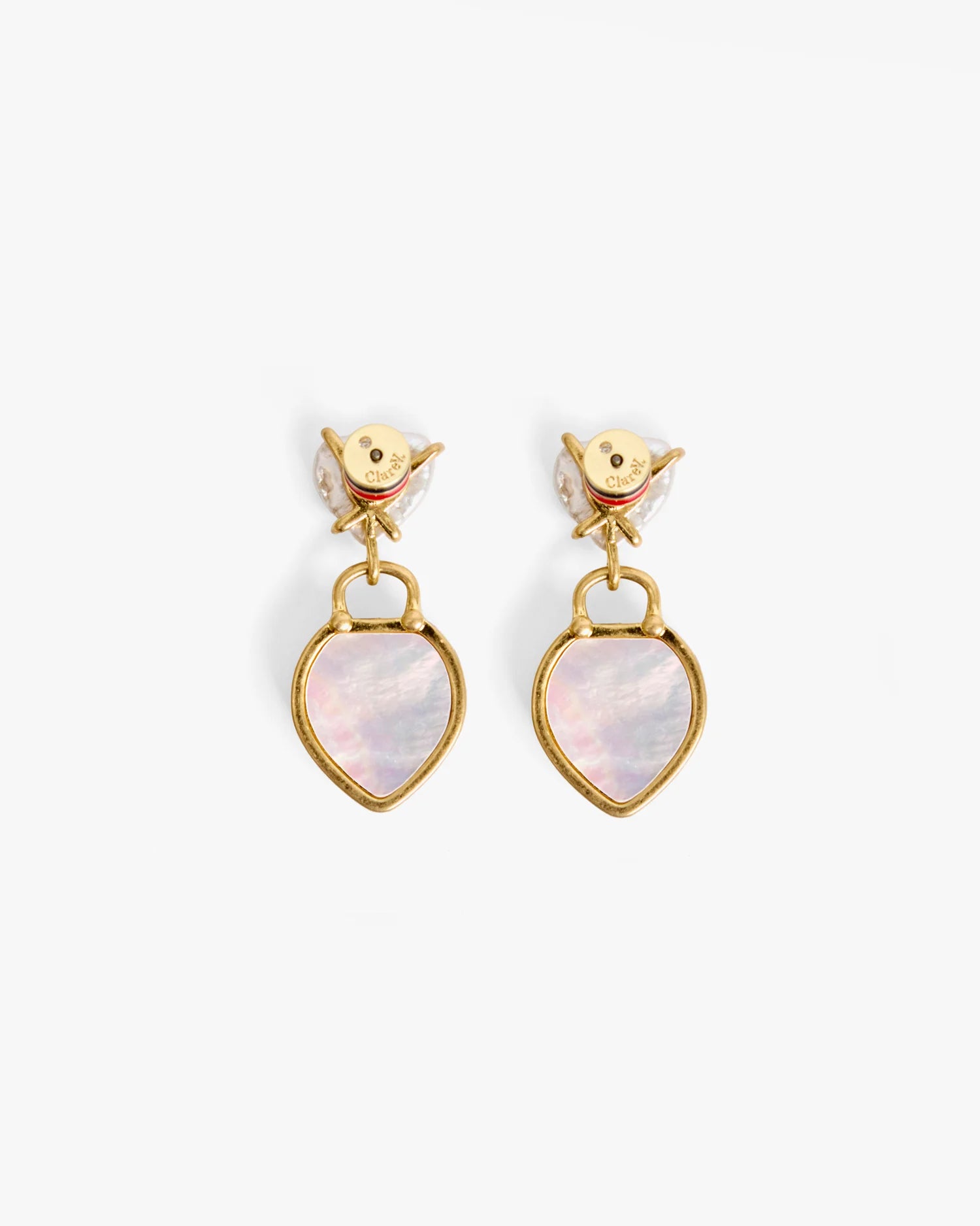 Clare V Le Heartbreaker Earrings CVJ1000167