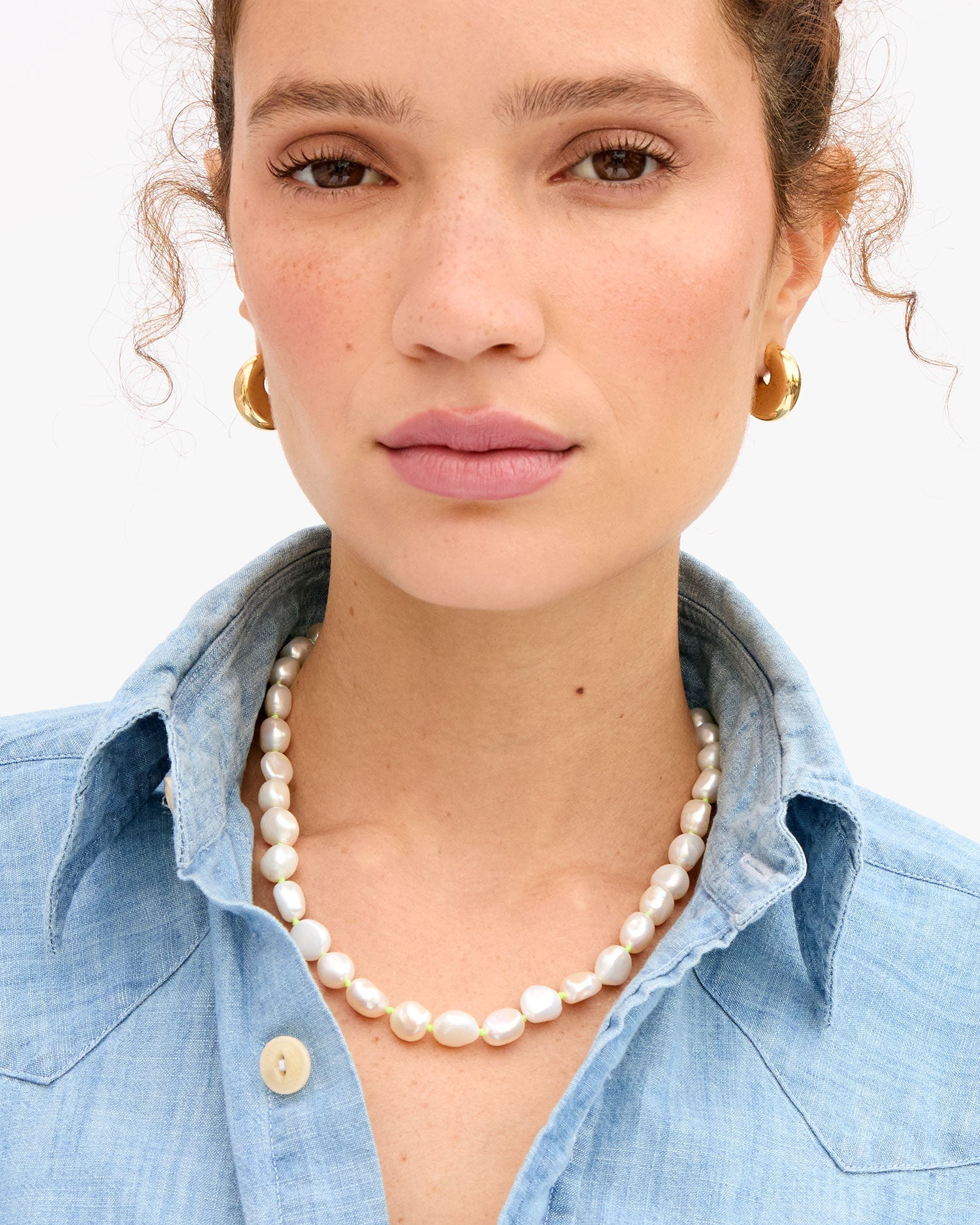 Clare V. Le Pearl Necklace CVJ1000659