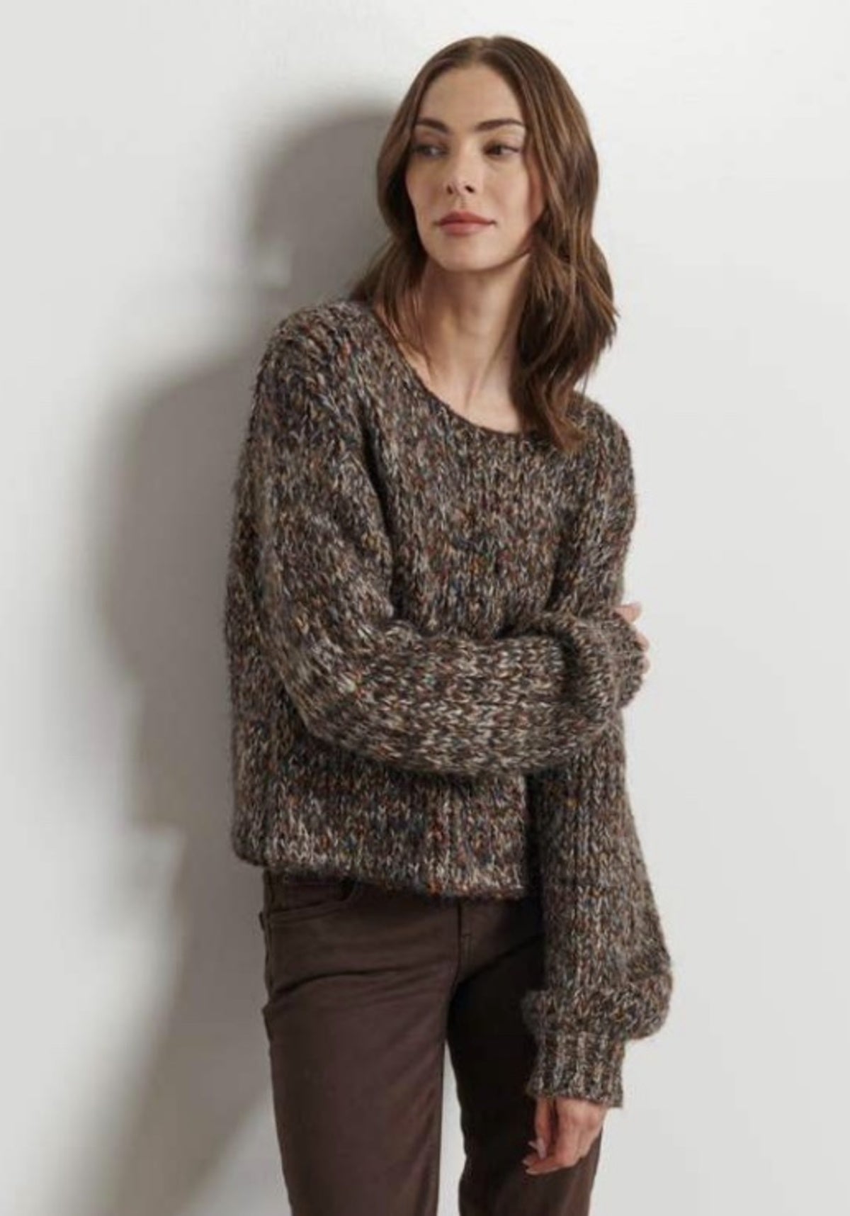Line the Label Clover Sweater - Morning Dusk