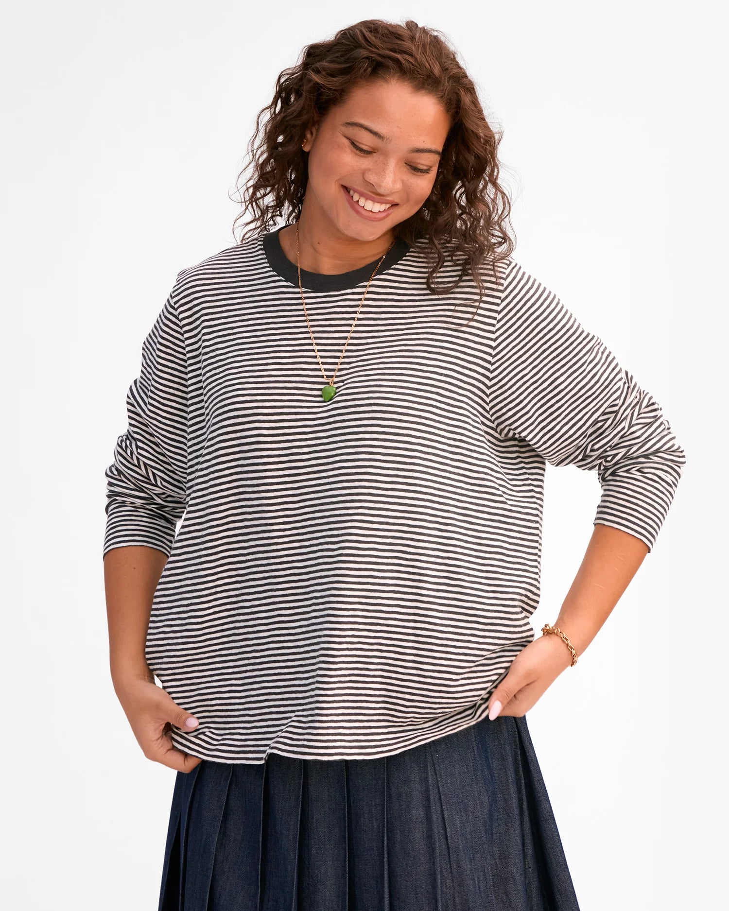 Clare V. Long Sleeve Tee CVA 1000381