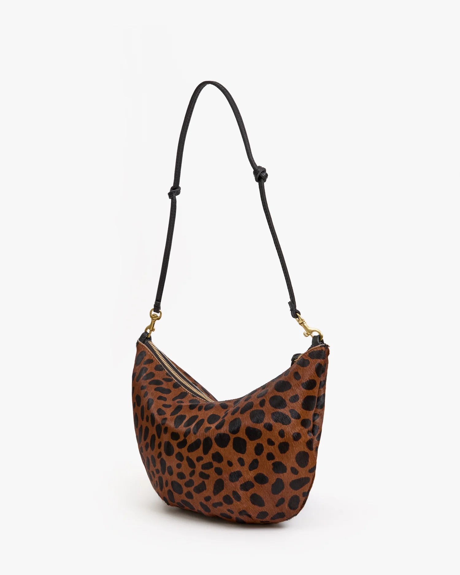 Clare V. Lune Tan Leopard Hair On HB-CB-NT-100007