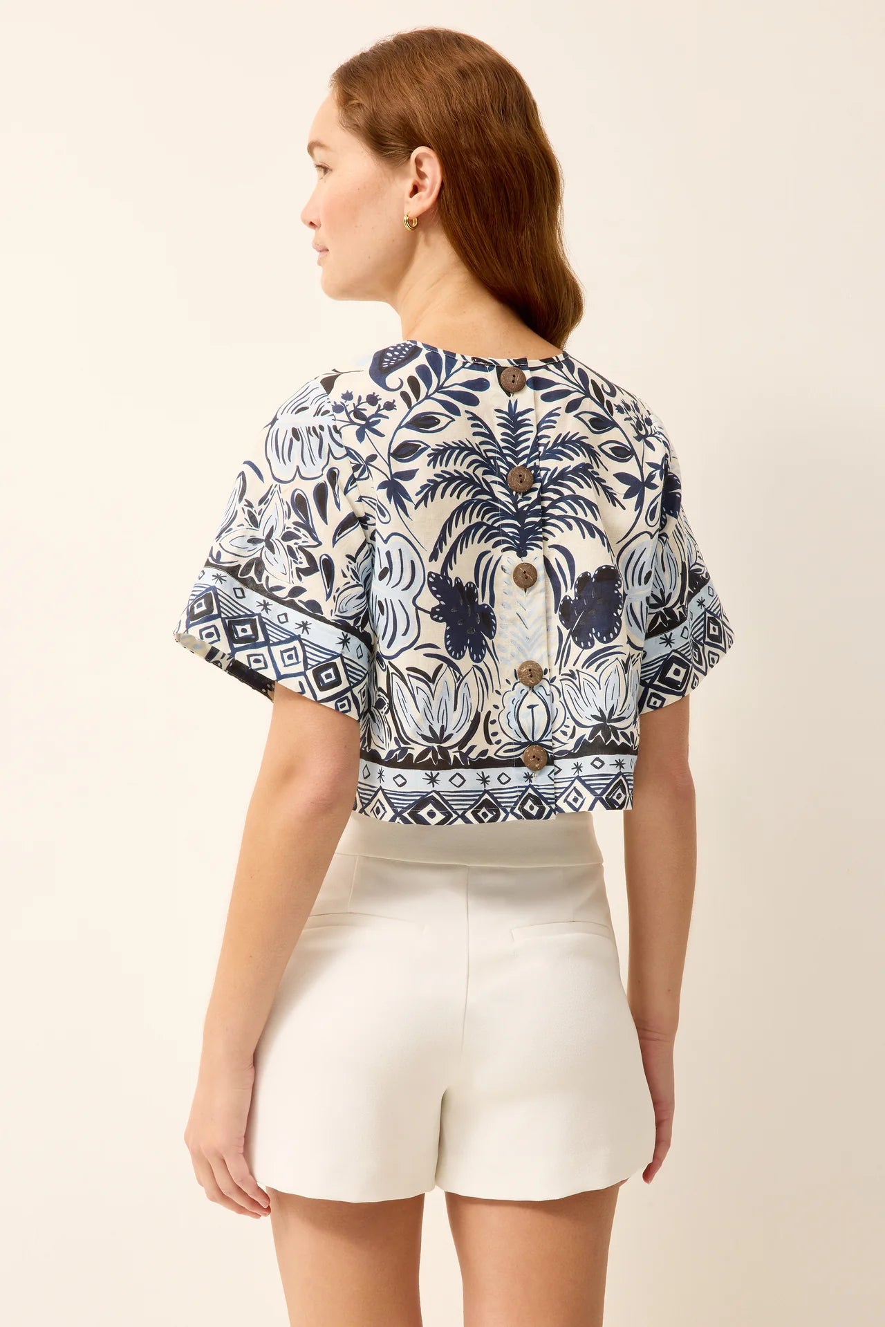Marie Oliver Drew Top