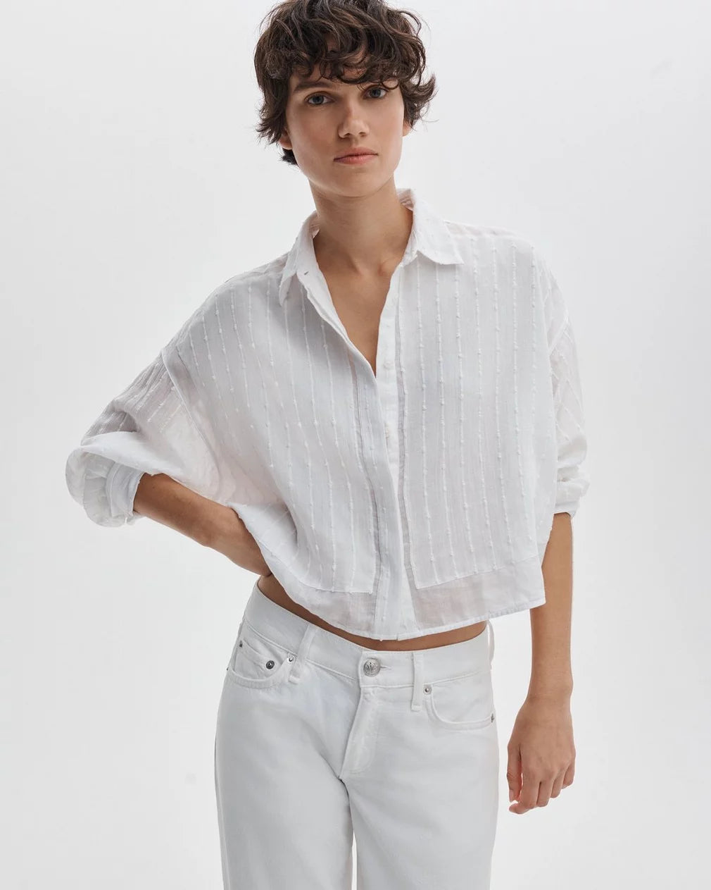 Rag & Bone Marin Combo Shirt