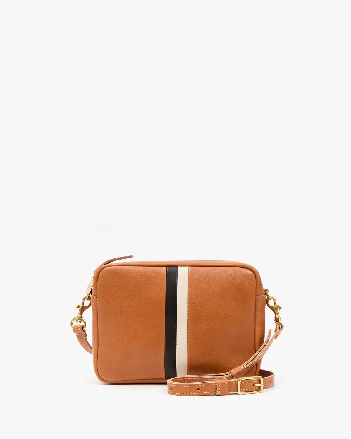 Clare V. Midi Sac Rustique w/ Nappa Goat Desert Inlay 1000711