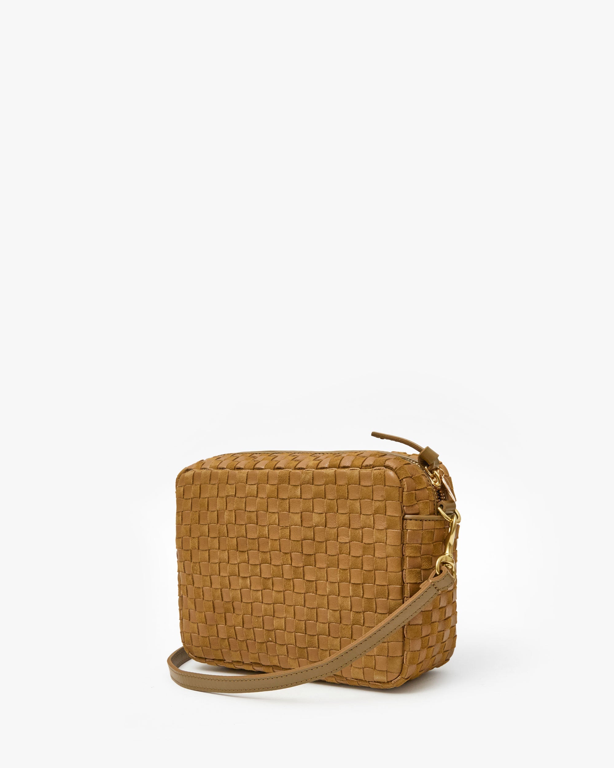 Clare V. Midi Sac Sequoia Woven Checker CVH1000329