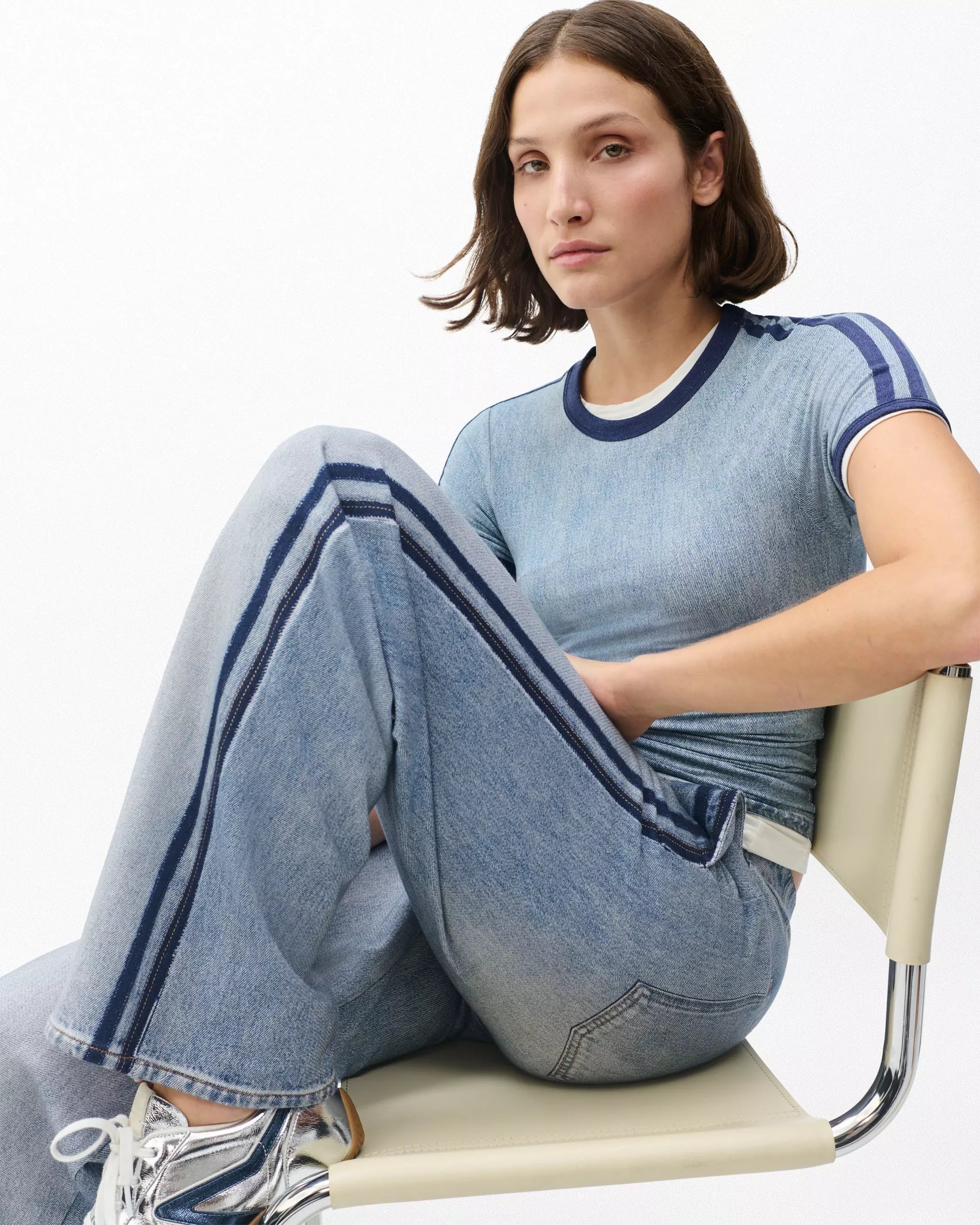 Rag and Bone Miramar Wide-Leg Track Pants