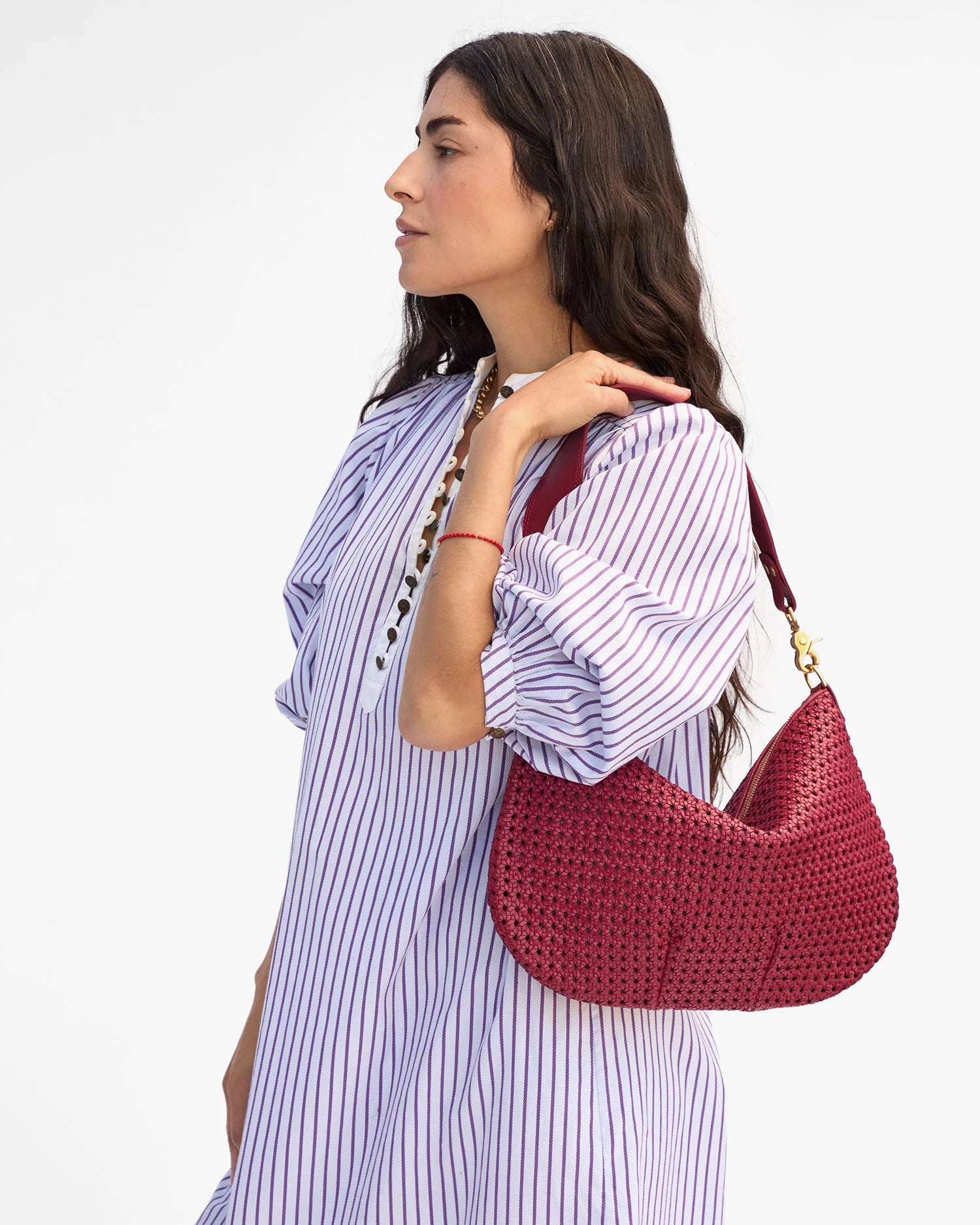 Clare V. Moyen Messenger CVH1000339-PLUMY-OS