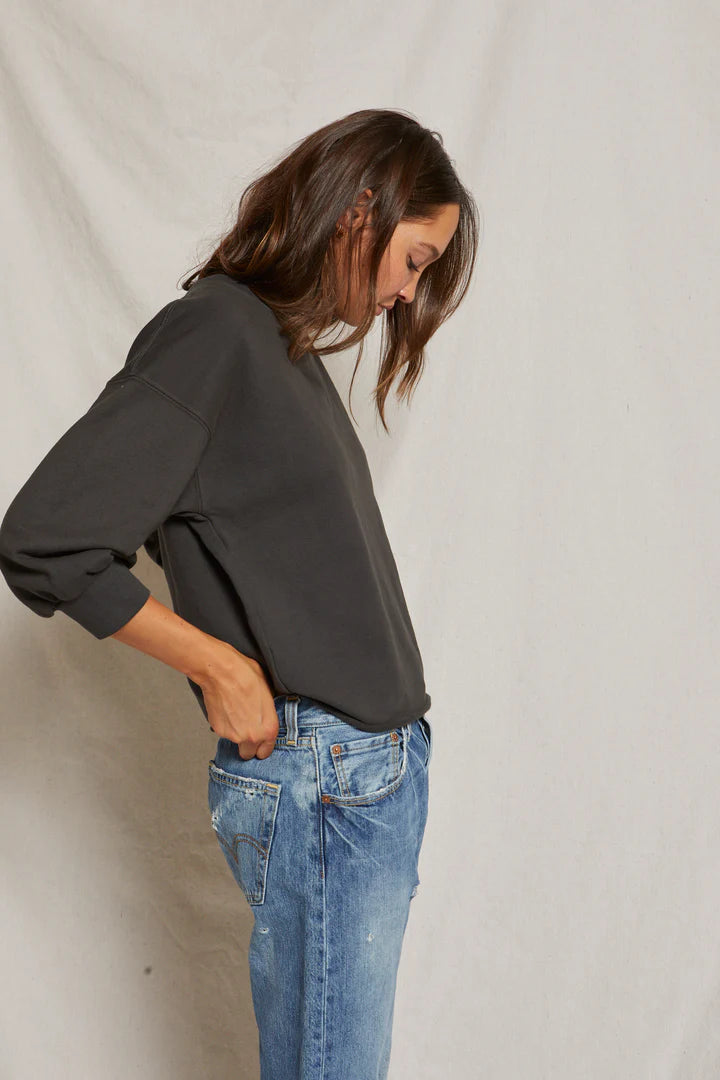 Perfect White Tee Niall Bubble Sleeve Sweatshirt