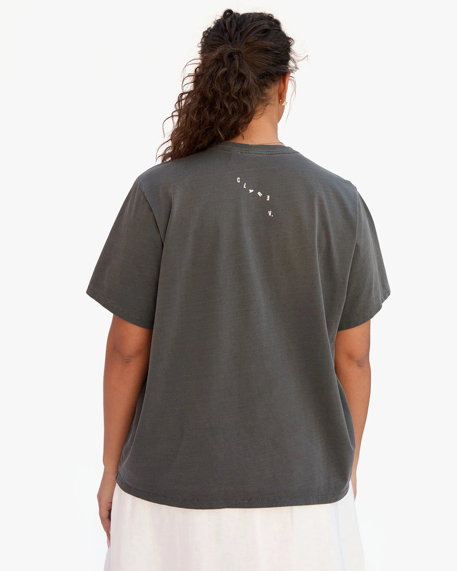 Clare V. Original Tee CVA1000391-FDBLK-XS