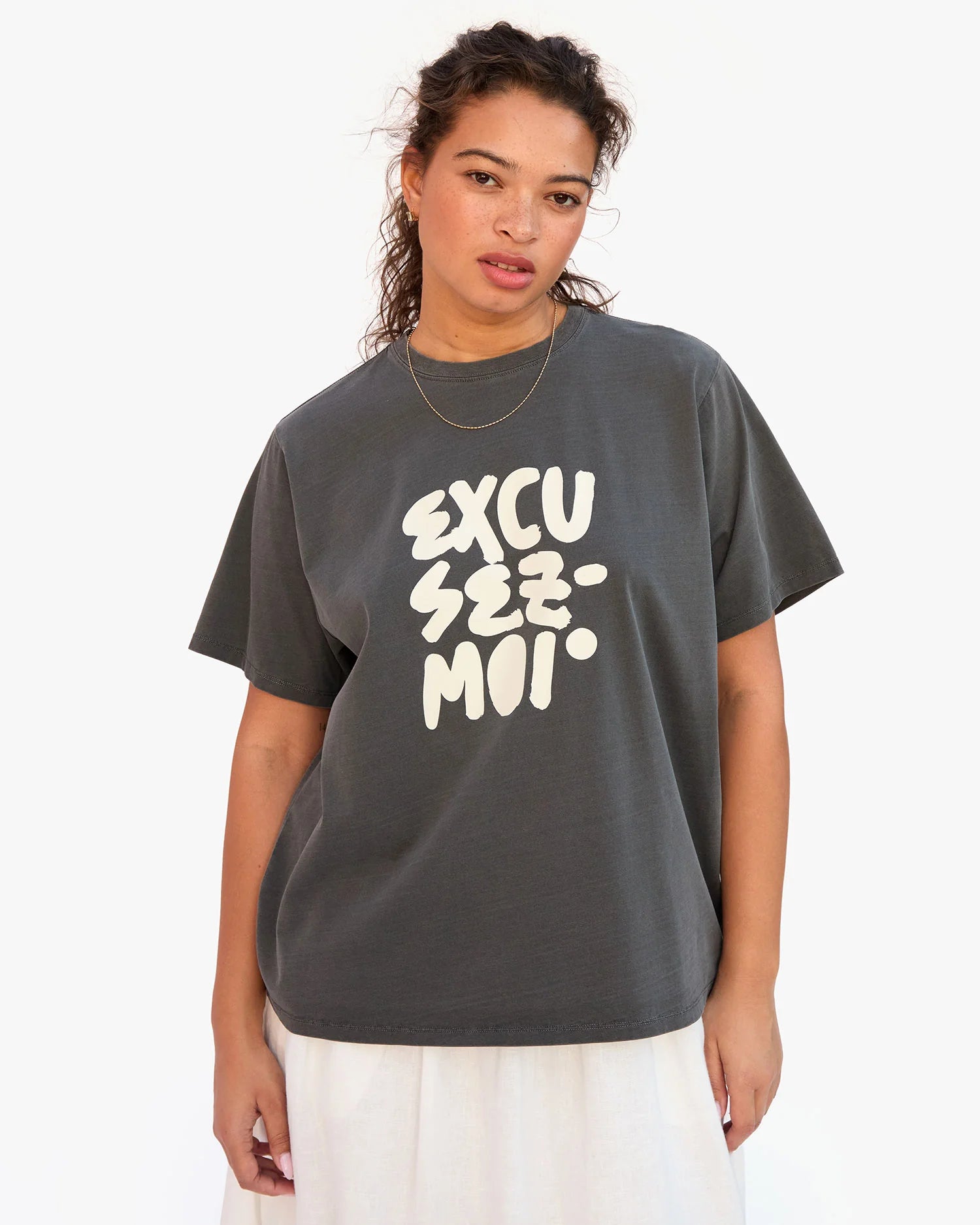 Clare V. Original Tee CVA1000391-FDBLK-XS