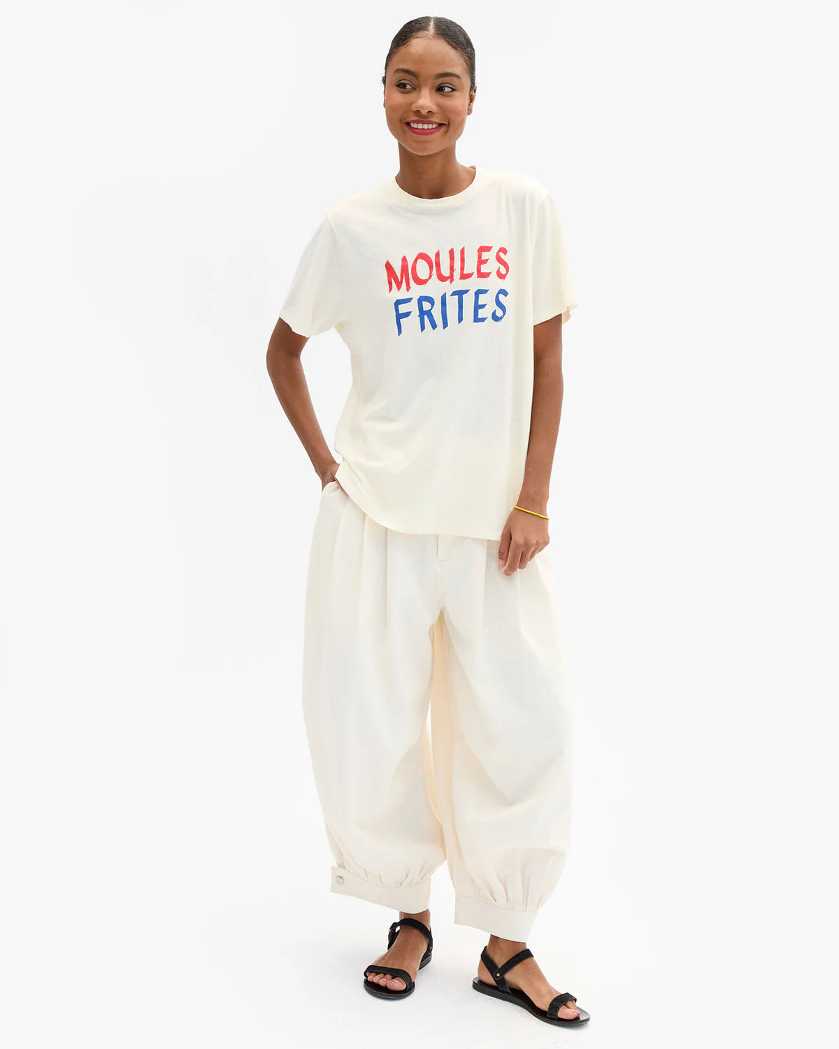 Clare V. Original Tee Moules Frites CVA1000721