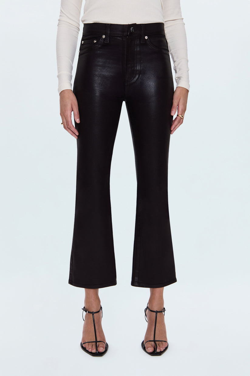 Pistola Lennon High Rise Coated Crop Boot