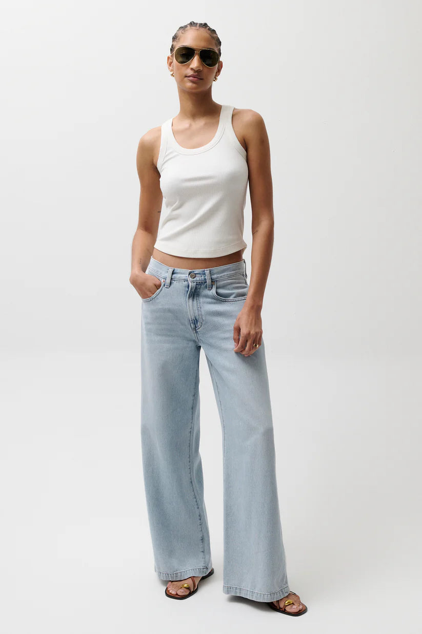 Pistola Jaydn Mid Rise Palazzo Jean Chateau