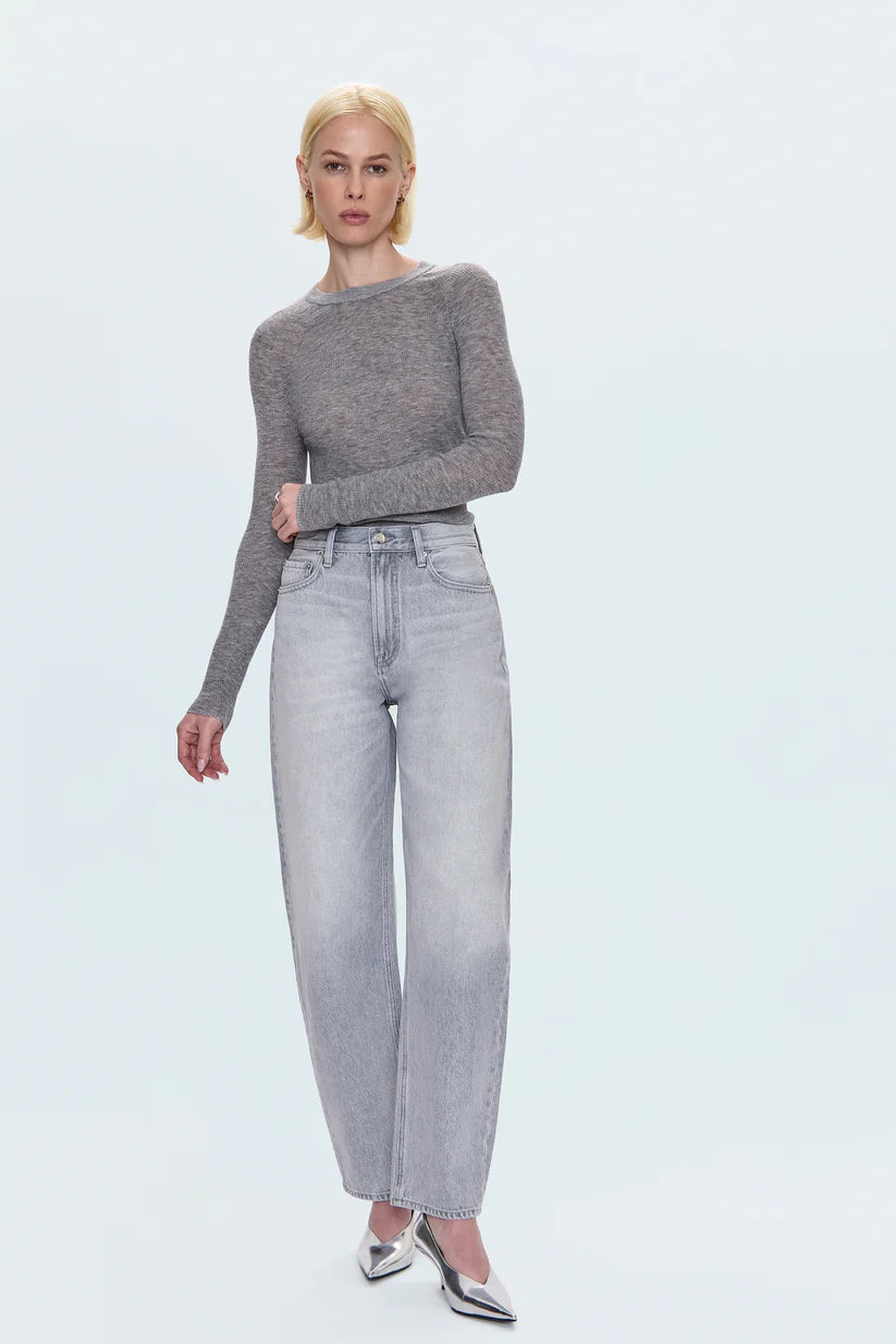 Pistola Wes High Rise Barrel Jean