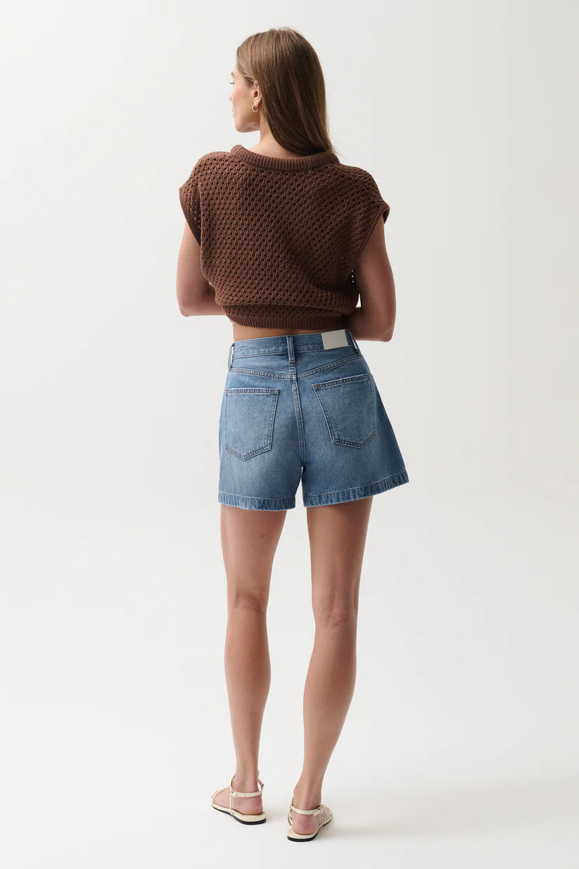 Pistola Saige High Rise A-Line Short