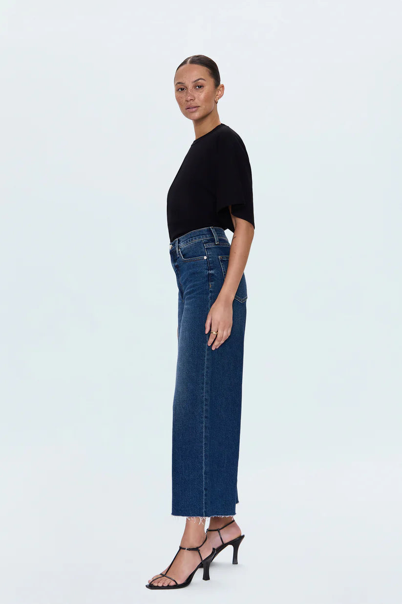 Pistola Lana Crop High Rise Ultra Wide Leg