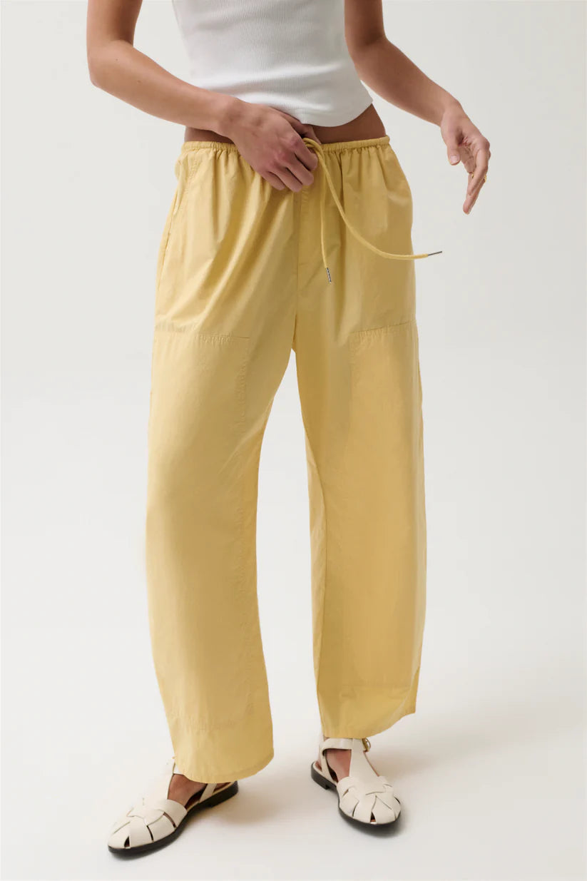 Pistola Theo Poplin Pant Light Turmeric