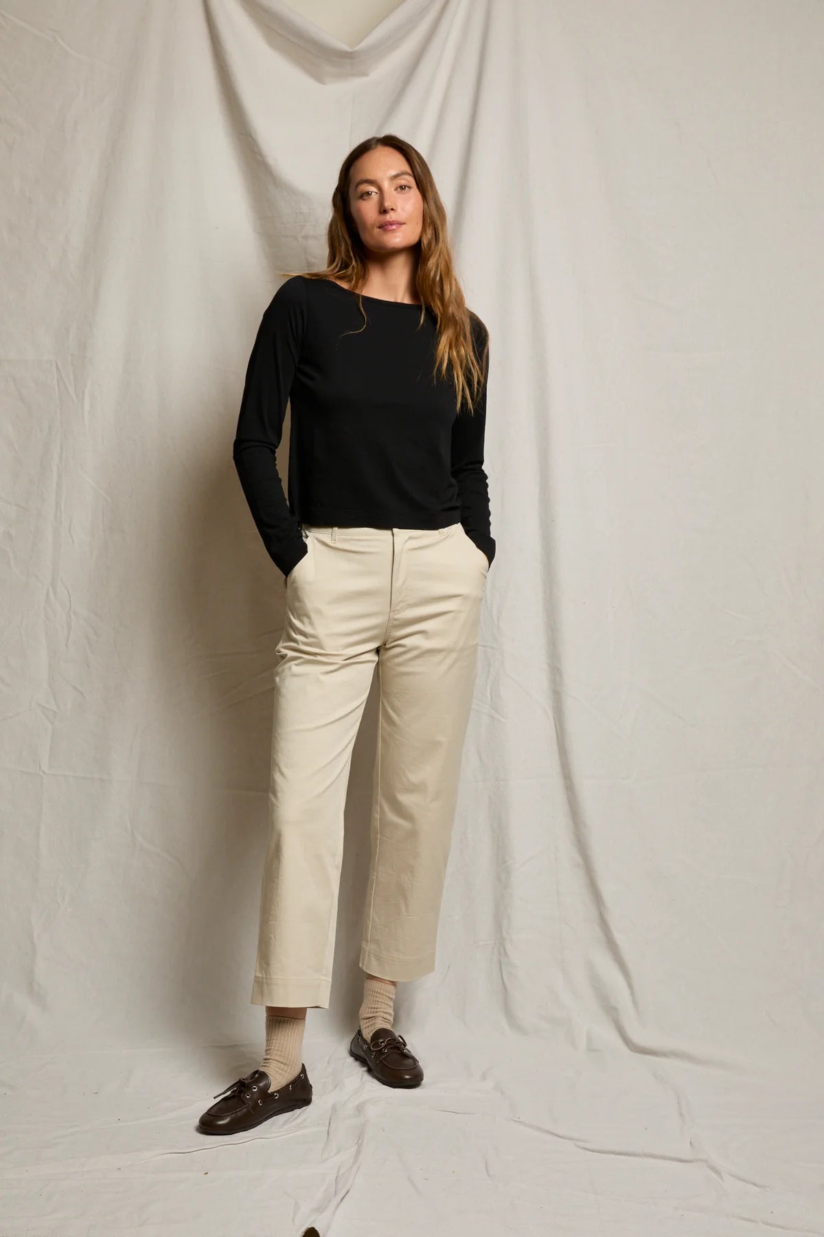 Perfect White Tee Parker Long Sleeve Tee