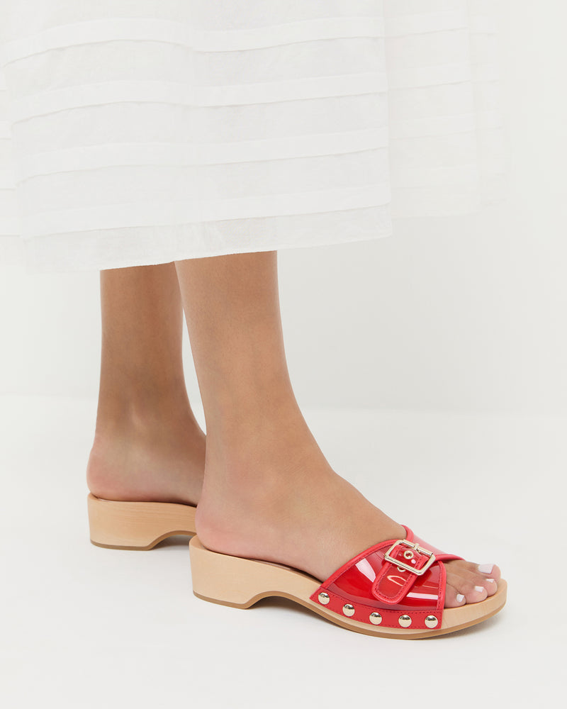 Loeffler Randal Paulie PVC Clog Sandal