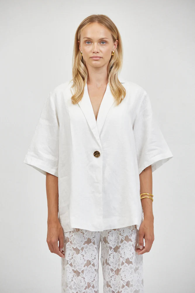 a.Ren Winslet Relaxed Linen Shirt