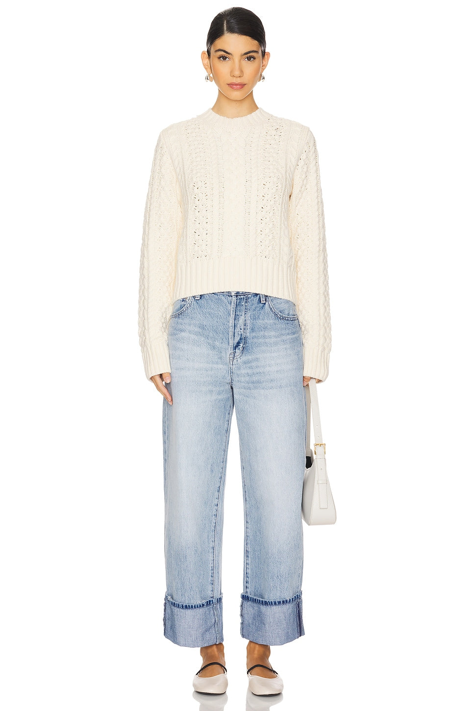 Pistola Quinn Shrunken Fisherman Sweater