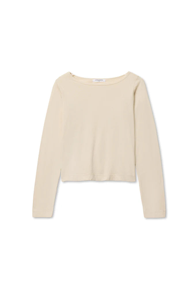 Perfect White Tee Parker Boat Neck Shirt