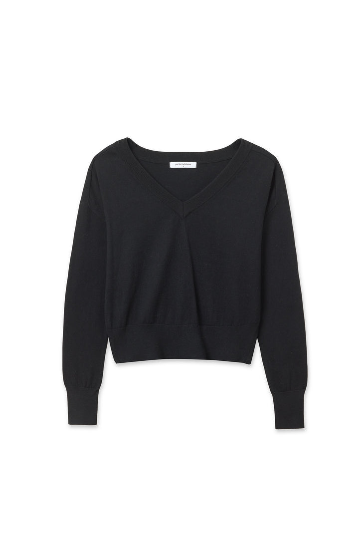 Perfect White Tee Georgina Cotton Cashmere Sweater