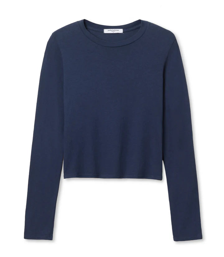 Perfect White Tee Jamie Recycled Cotton Crew Tee